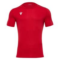 Rigel Hero Shirt SS RED L Teknisk trenings t-skjorte - Unisex