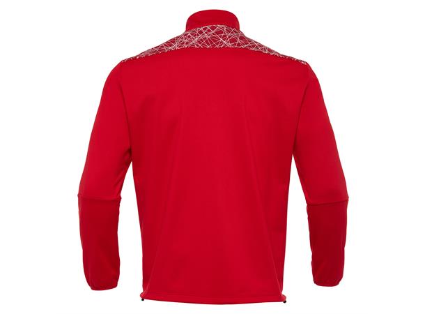 Tagus 1/4 Zip Top RØD/HVIT XXL Teknisk treningsgenser - Unisex 