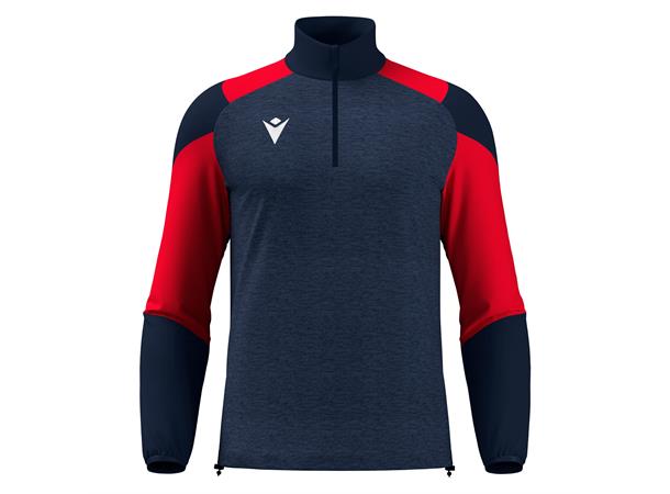 Cuzco Training 1/4 Zip Top NAV/RED 3XL Teknisk treningsgenser - Unisex 