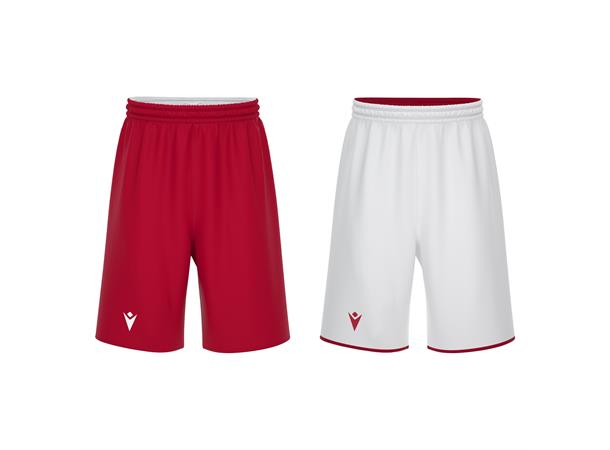 X500 Basket Shorts RED/WHT 3XL Vendbar teknisk basketshorts - Unisex 